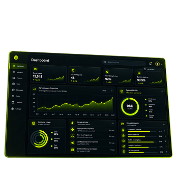 FinanceFlow finance dashboard, a digital product designed by Everium Technologies
